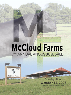 McCloud Farms Bull and Female Sale Book cover