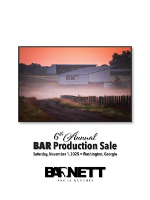 Barnett Angus Ranches Produciton Sale Book