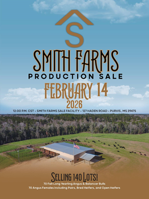 Smith Farms Production Sale book